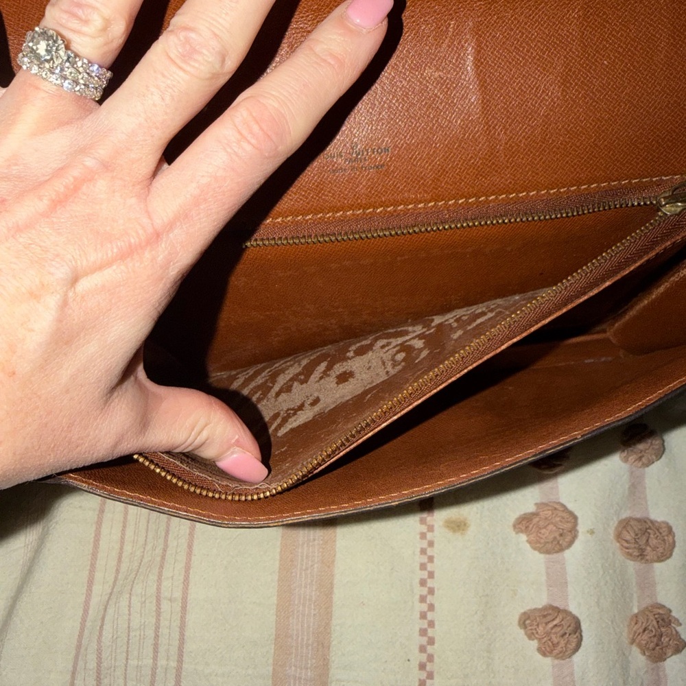 Authentic VINTAGE LV Ranelagh clutch crossbody bag - Picture 8 of 10